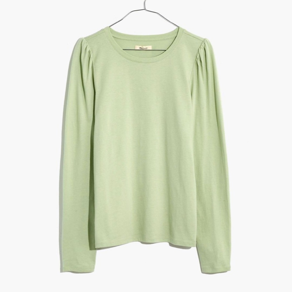 Madewell (Re)sourced Cotton Puff-Sleeve Tee, MC217 Size M